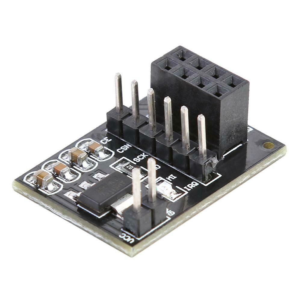 Wireless Transceiver Details about   5Pcs Socket Adapter Module Board For 8 Pin NRF24L01 