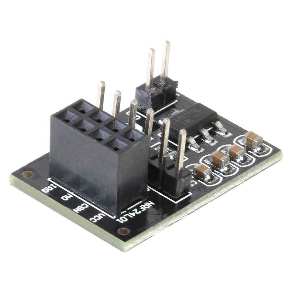 2Pcs Socket Adapter plate Board For 8Pin NRF24L01 Wireless Transceive​ Module