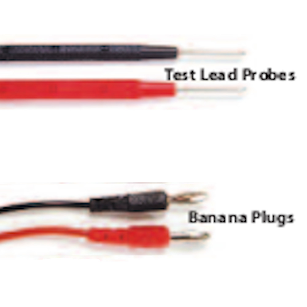 TEST LEADS PIN PLG-BANANA PLG