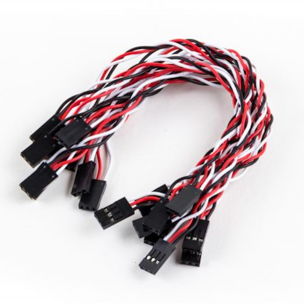 OSEPP 3 Pin Jumper Cable (10 Pack) - 3PIN-01
