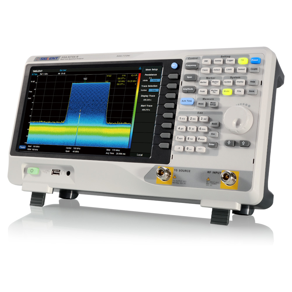 Siglent SSA3075X-R Real Time  Spectrum Analyzer 9 kHz ~ 7.5 GHz