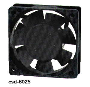 60x60x25mm Fan (CSD6025-12)