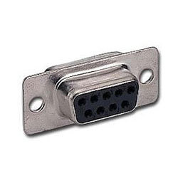 9 Pin Female D-Sub Connector
