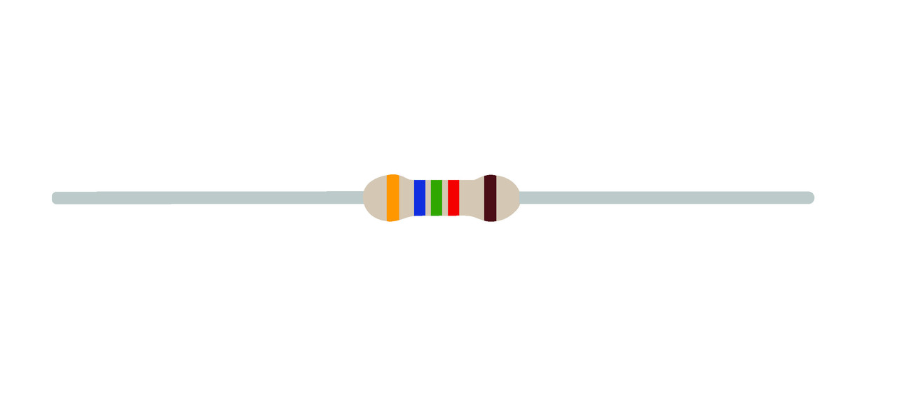 Metal Film Resistor 36.5K Ohm 1/4 Watt 1% Metal Film Resistor 36.5K Ohm 1/4 Watt 1%