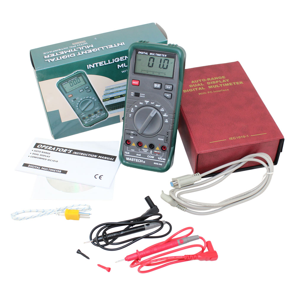 Intelligent Digital Multimeter With Rs 232 Pc Interface