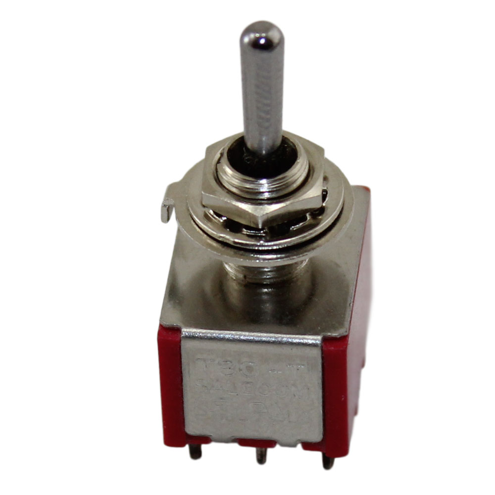 Miniature Toggle Switch | ON OFF (ON) 3PDT | 8309