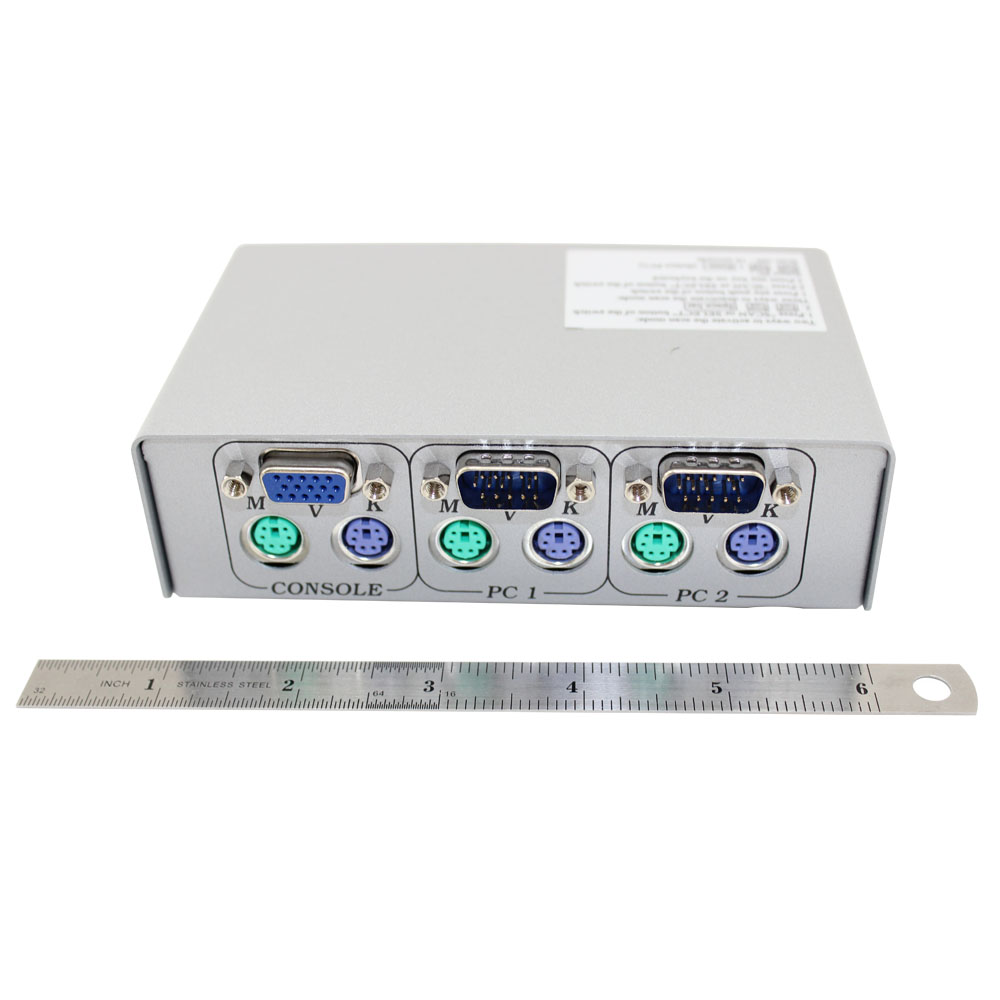PS/2 KVM 2Way Auto Switch Box