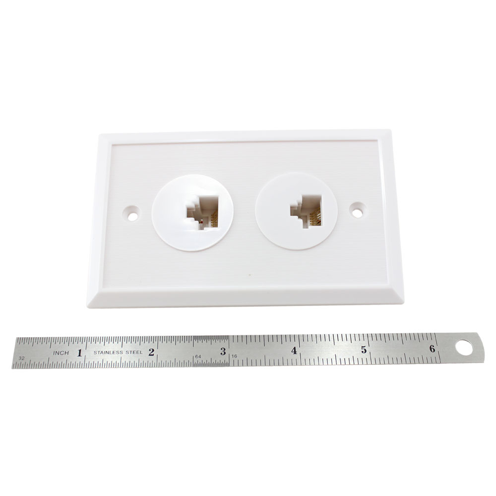 Telephone Wall Jack Plate
