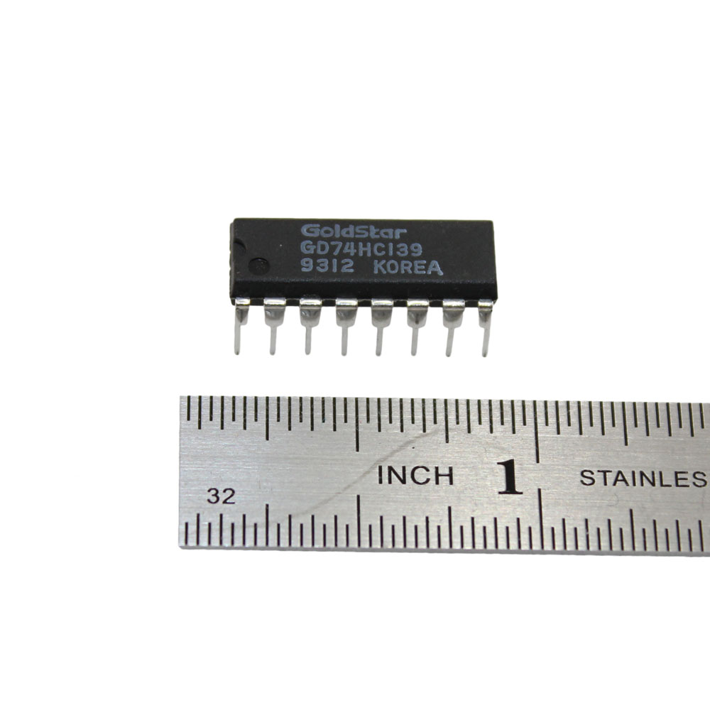 74HC139 Dual 1-of-4 Decoder/De multiplexer DIP16 5pcs 
