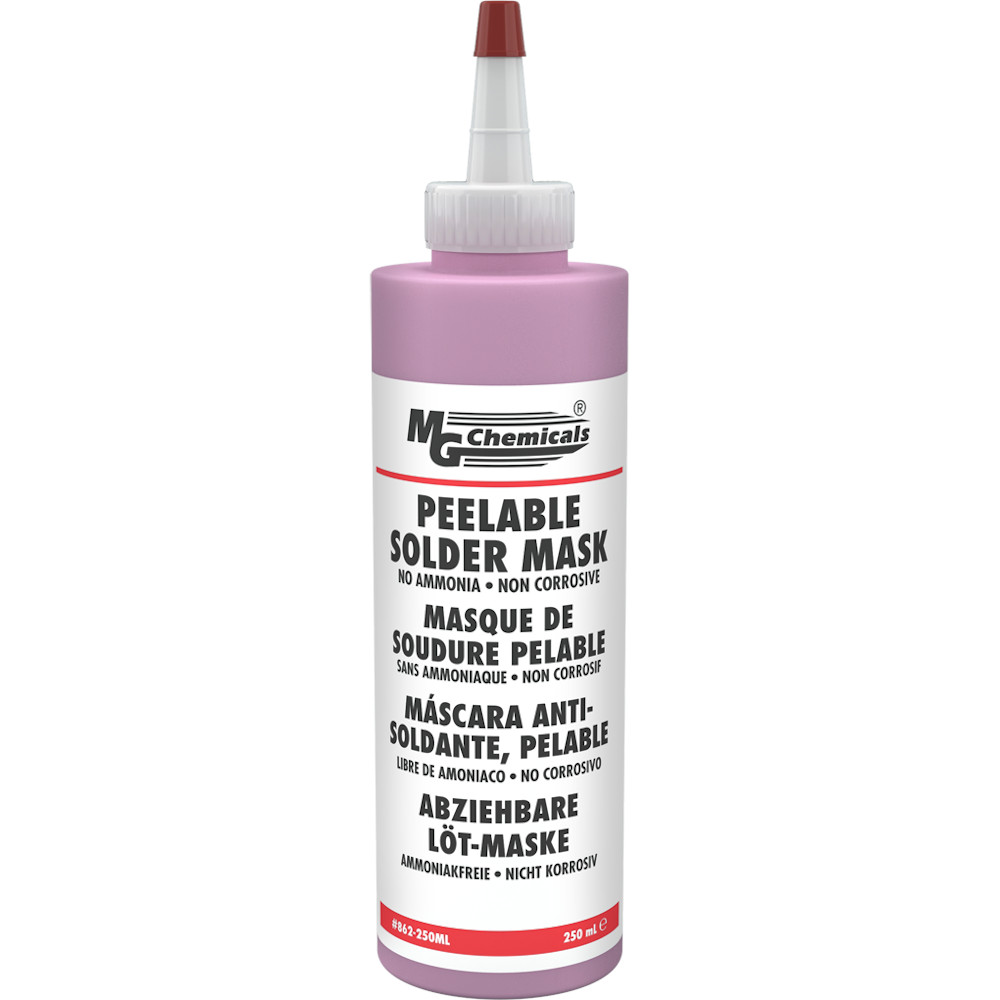 PEELABLE SOLDER MASK, AMMONIUM FREE