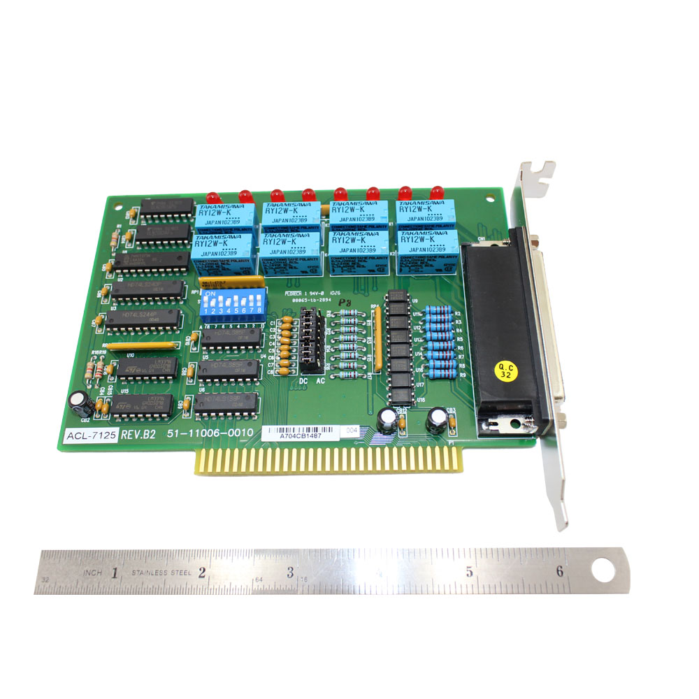 NUDAQ ACL-7125 8 Relays and 8 Isolated Digital Inputs Card