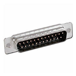 25 Pin Male PC Mount D-Sub Connector