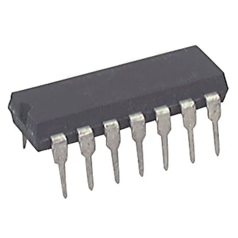 Philips Semiconductors 74HC08N Quad 2-Input AND Gate 4-Fach Gatter IC DIP-14