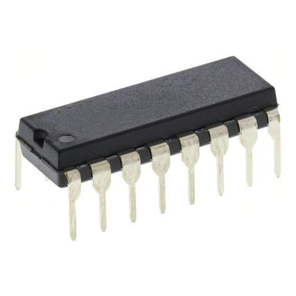 CD74HC4050E  IC BUFFER HEX 1INPUT 16DIP LOT OF 2 'UK COMPANY SINCE1983 NIKKO' 