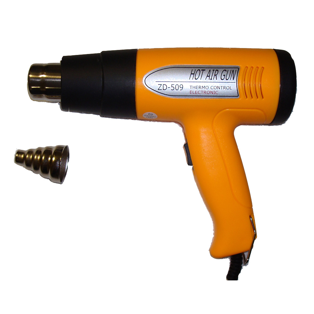 1500 Watt Hot Air Gun ZD509+ - Heat Shrink Guns