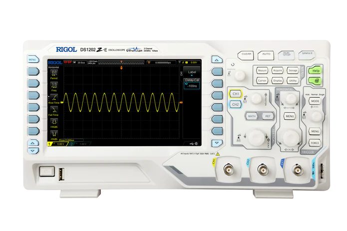 RIGOL DS1202Z-E 200MHZ DIGITAL OSCILLOSCOPE - 2 CHANNELS - 1GSA/S - 24MPT MEMORY