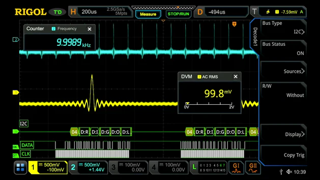 RIGOL MSO5000 OSCILLOSCOPE SERIES APPLICATION BUNDLE - INCLUDES ALL SERIAL PROTOCOL ANALYSIS, MEASUREMENT, AND APP OPTIONS