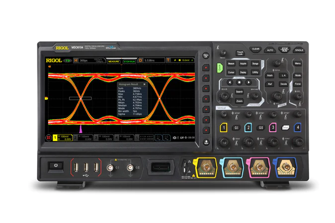 RIGOL MSO8104 1GHZ DIGITAL OSCILLOSCOPE - 4 CHANNELS, 10GSA/S SAMPLING