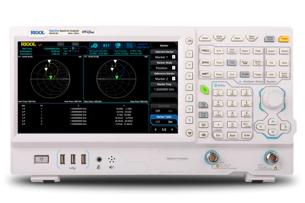 RIGOL RSA3015N 1.5GHZ REAL-TIME SPECTRUM ANALYZER - 10MHZ RTBW - VNA CAPABLE