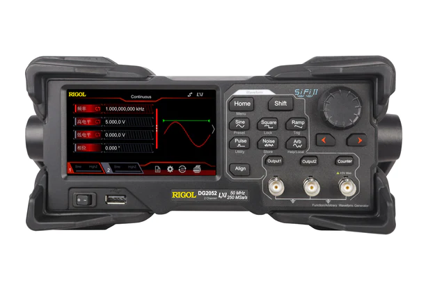 RIGOL DG2052 50MHZ FUNCTION GENERATOR - 2 CHANNELS - 250MSA/SEC - 6M MEMORY