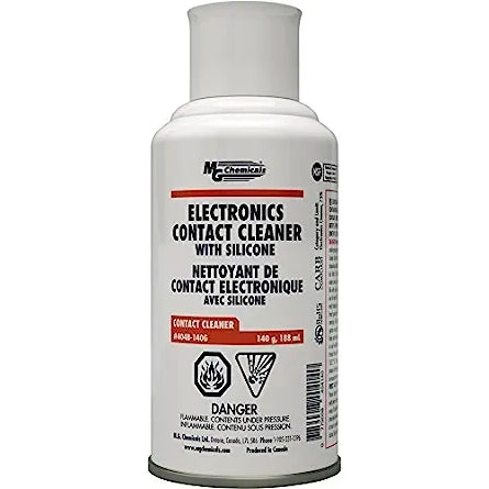 CONTACT CLEANER WITH SILICONES