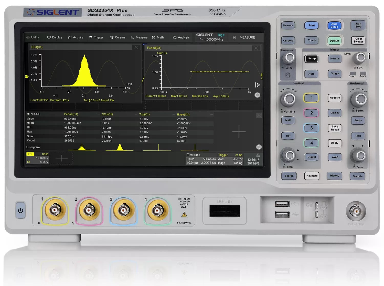 BANDWIDTH UPGRADE, 200 TO 350 MHZ, 4 CHANNEL MODELS