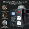VARIABLE AC POWER SUPPLY 2000VA