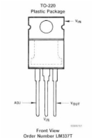 NEG. ADJUSTABLE REG. T0-220