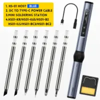 PORTABLE SMART SOLDERING IRON, BUNDLE COMES WITH 6 TIPS