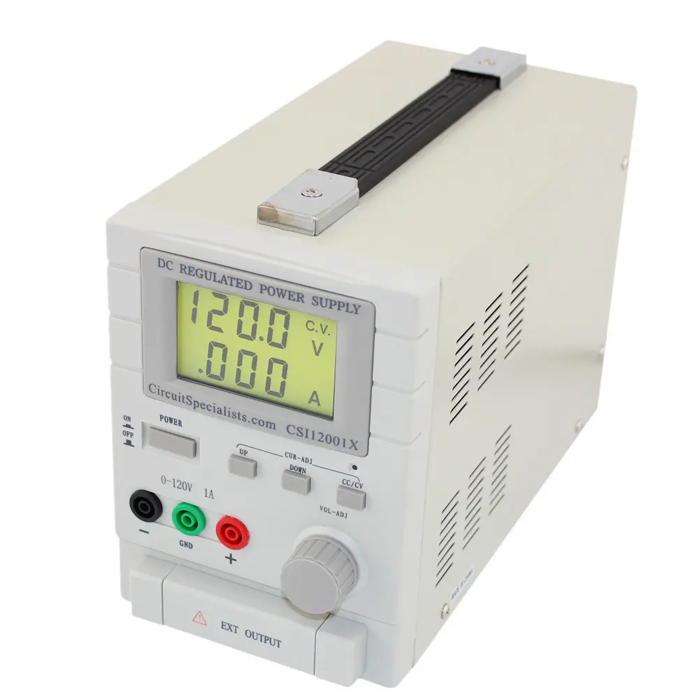 0-120VDC/ 0-1A DIGITAL BENCH POWER SUPPLY