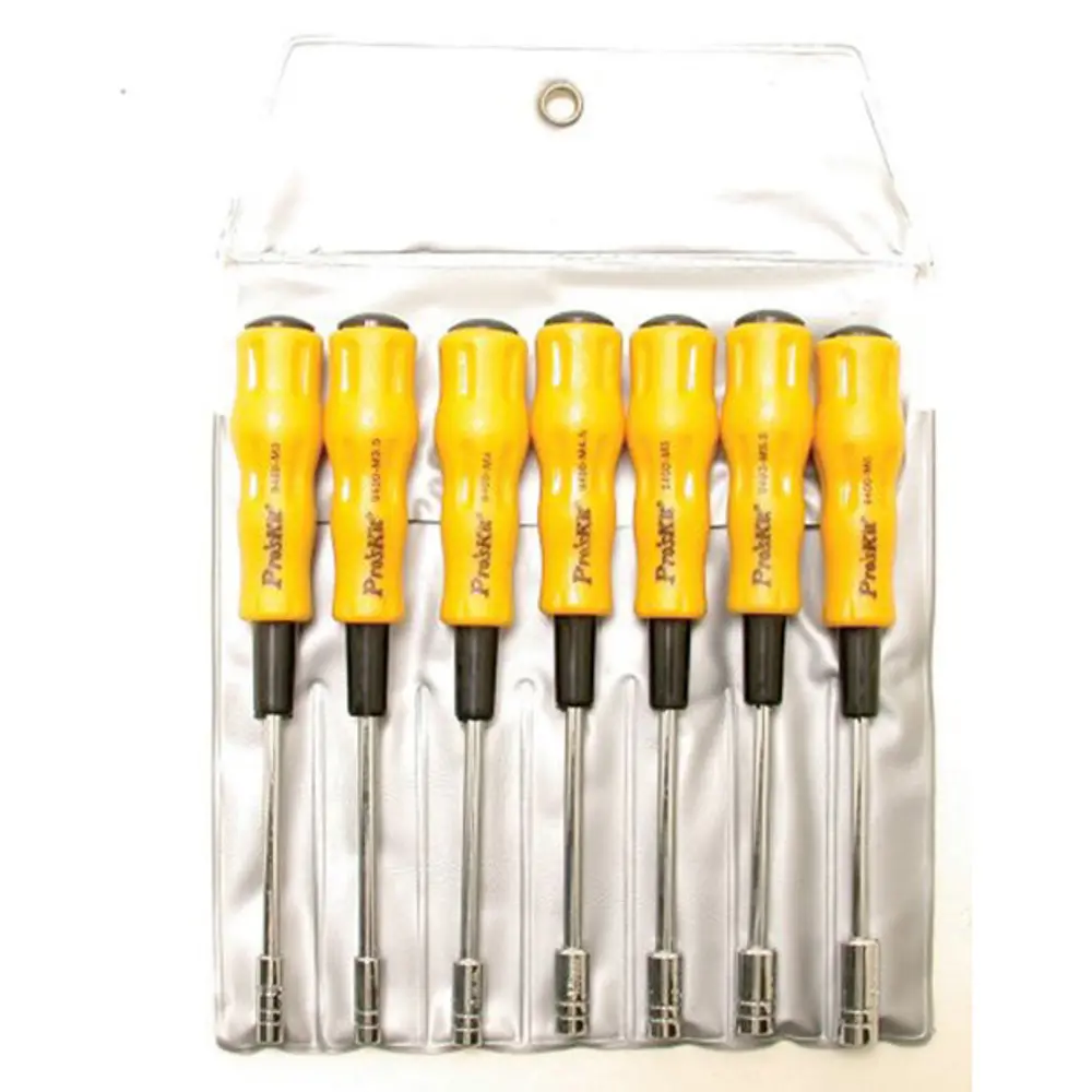 7 pcs Hex Nut Driver Set