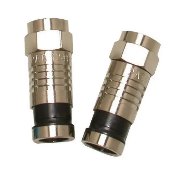 F CONNECTOR - FOR RG6/U - 10 PK