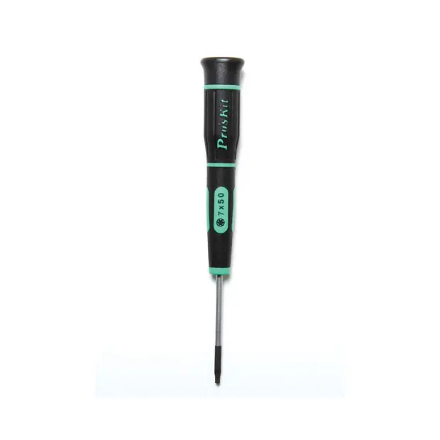 PRECISION SCREWDRIVER FOR STAR TYPE W/O TAMPER PROOF T7