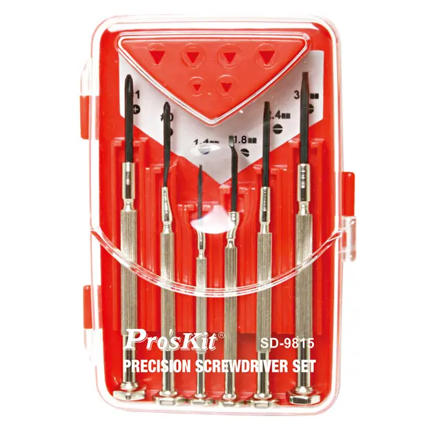 PRECISION SCREWDRIVER SET (6PCS)