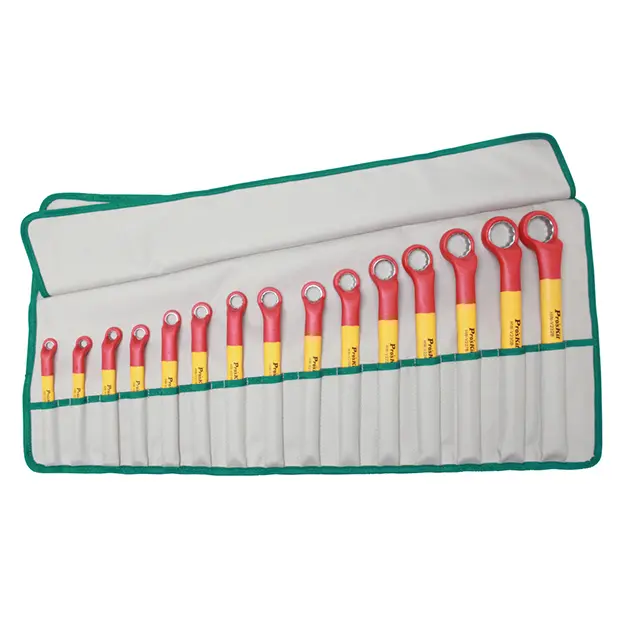 15PC 1000V INSULATED SINGLE BOX END WRENCH SET