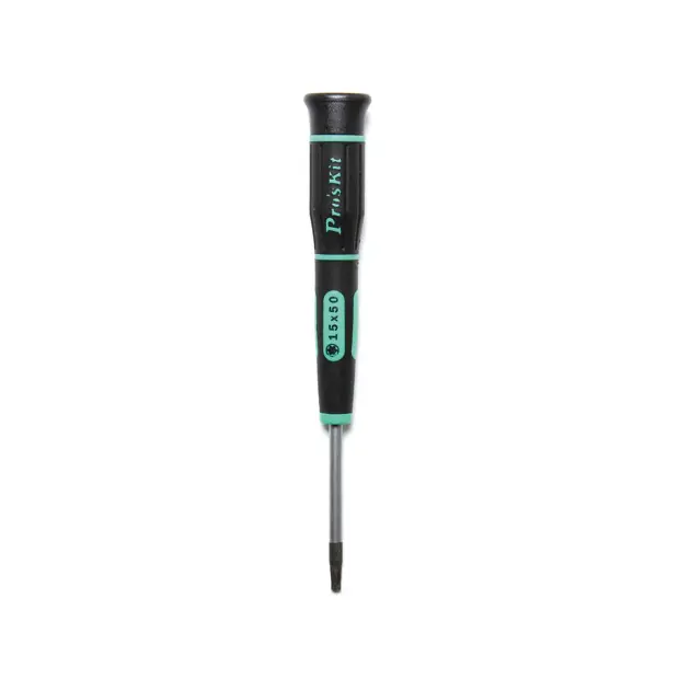 PRECISION SCREWDRIVER FOR STAR TYPE W/O TAMPER PROOF T15