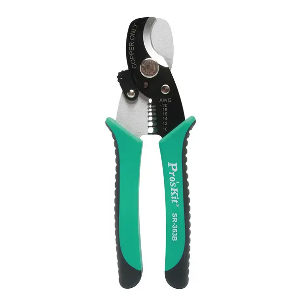 2-IN-1 ROUND CABLE CUTTER/STRIPPER AWG 20-10