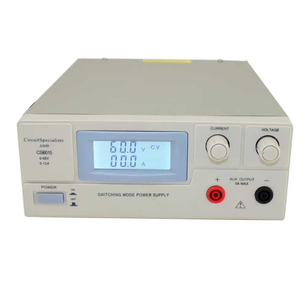60 Volt High Output Switching DC Power Supply 15.0 Amps