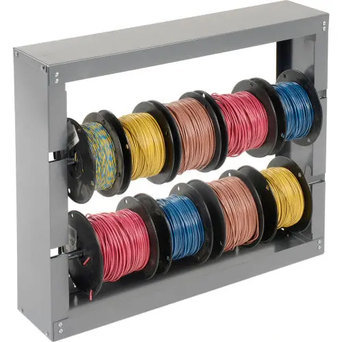 WIRE SPOOL RACK - DOUBLE ROD
