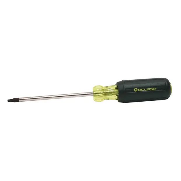 TORX SCREWDRIVER, T15X4", RUBBER GRIP