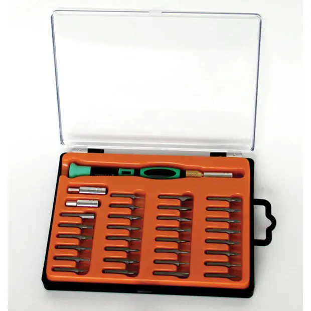 33 PC SCREWDRIVER SET - W/INTERCHANGEABLE BITS