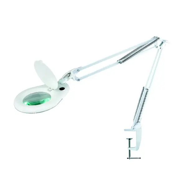 VEVOR Magnifying Glass with Light and Stand, 5X Magnifying Lamp