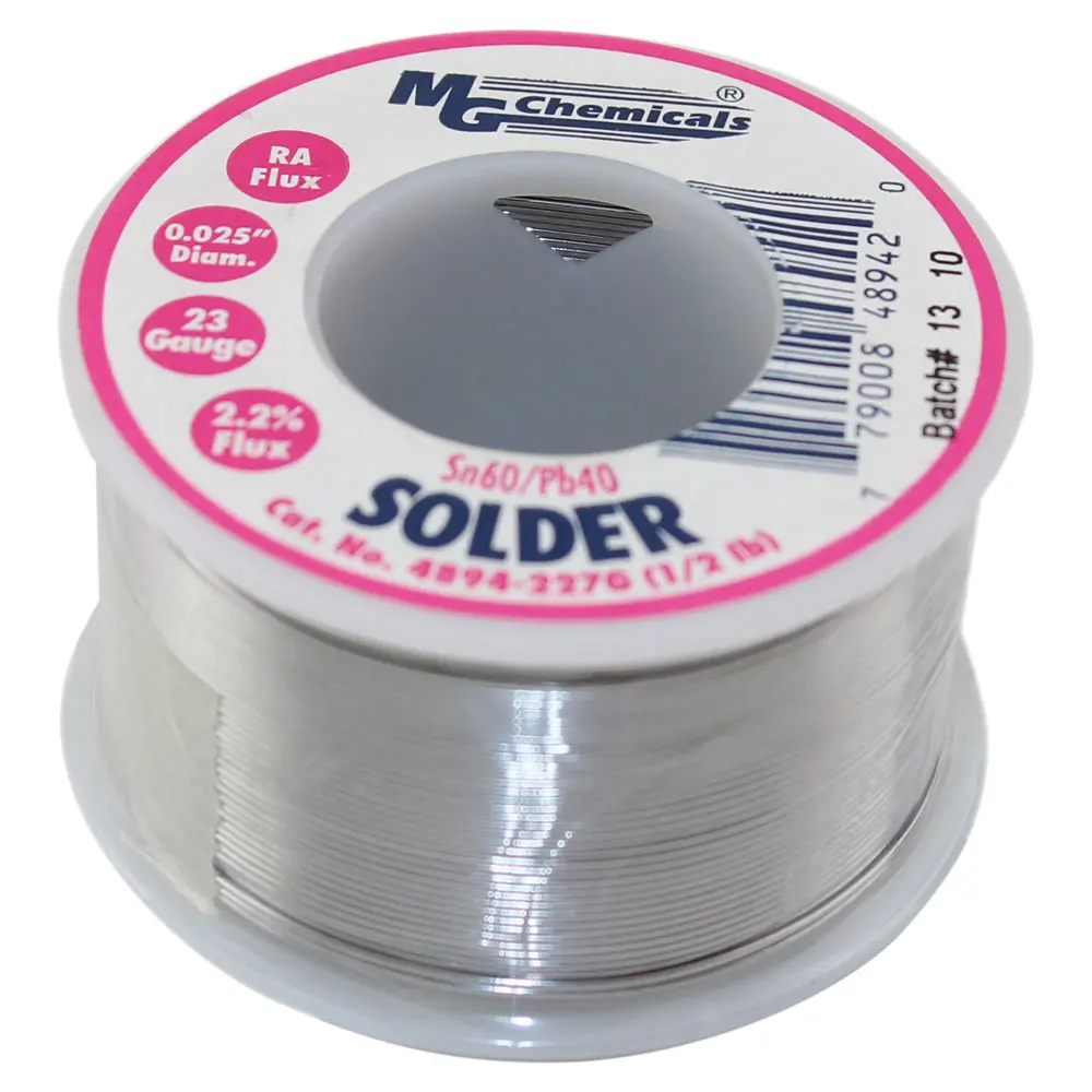 MG Chemicals 4894-227G 60/40 Lead Solder (227g/0.6mm MG Chemicals 4894-227G 60/40 Lead Solder (227g/0.6mm