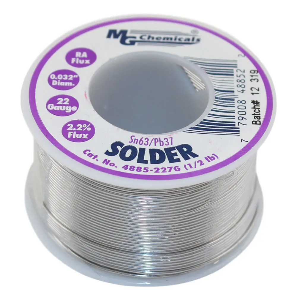 SN63/PB37 SOLDER   DIAM.  .032