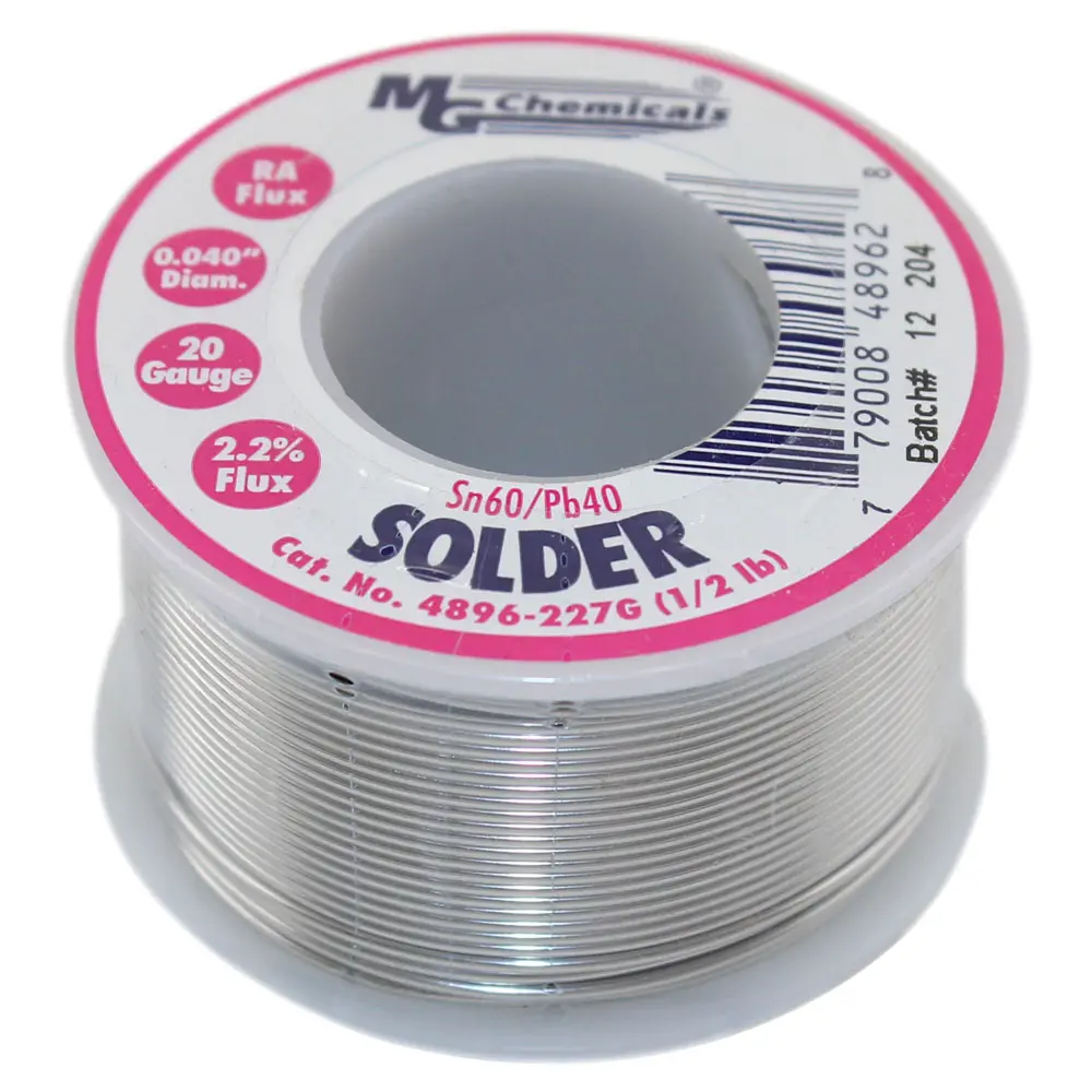 SN60/PB40 SOLDER   DIAM.  .04