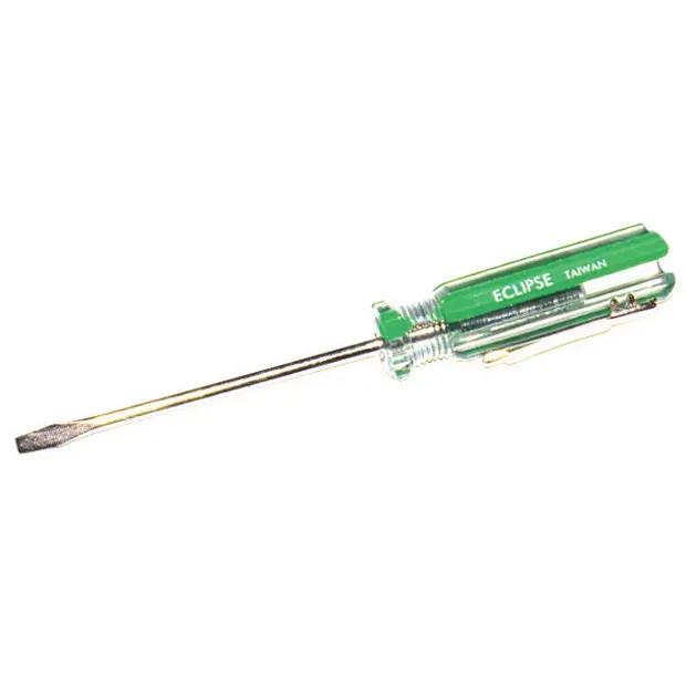 POCKET CLIP SCREWDRIVER - 1/8" STRAIGHT