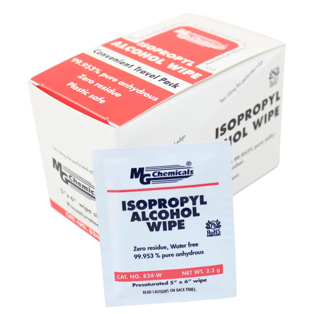 ISOPROPYL ALCOHOL WIPES 25 PAC