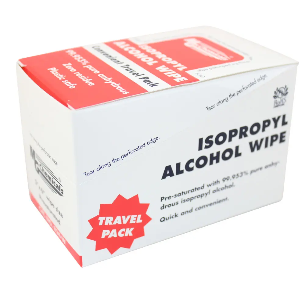 Isopropyl Alcohol Wipes - 25 Pack