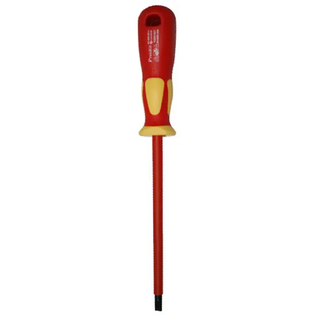 1000V INSULATED SCREWDRIVER - 1/4" FLAT BLADE