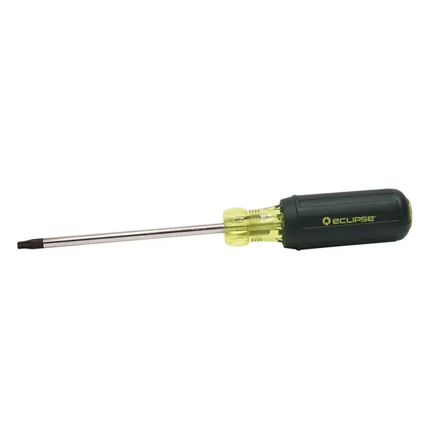 TORX SCREWDRIVER, T20X4", RUBBER GRIP